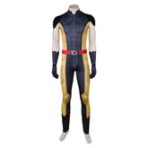 Deadpool & Wolverine (2024) Wolverine Black Jumpsuit Outfits Cosplay Costume Halloween Carnival Suit